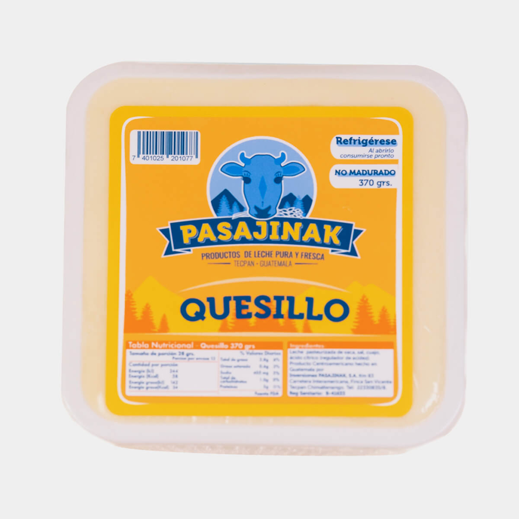 Quesillo 370 Grs Pasajinak 2190